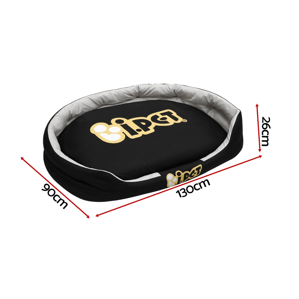 XXL Calming Pet Bed – Jumbo Soft Sofa Cushion Mat (130×90×26cm)