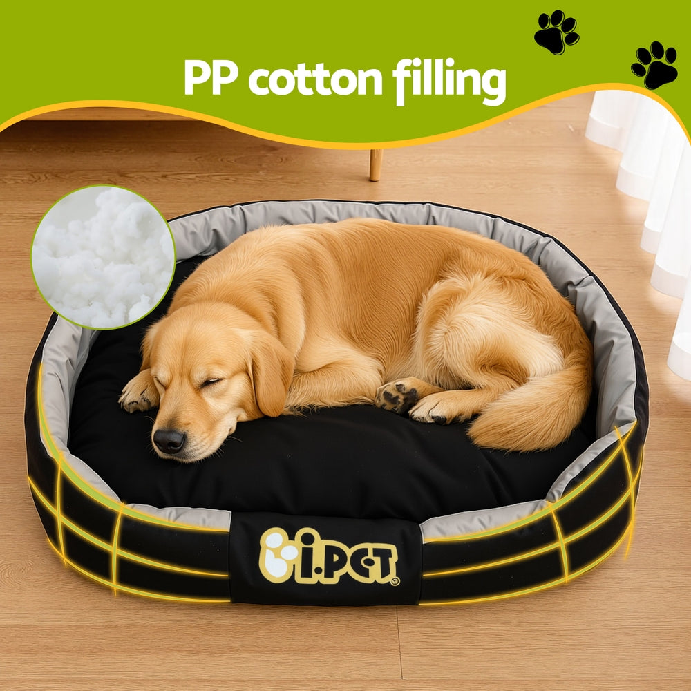 XXL Calming Pet Bed – Jumbo Soft Sofa Cushion Mat (130×90×26cm)