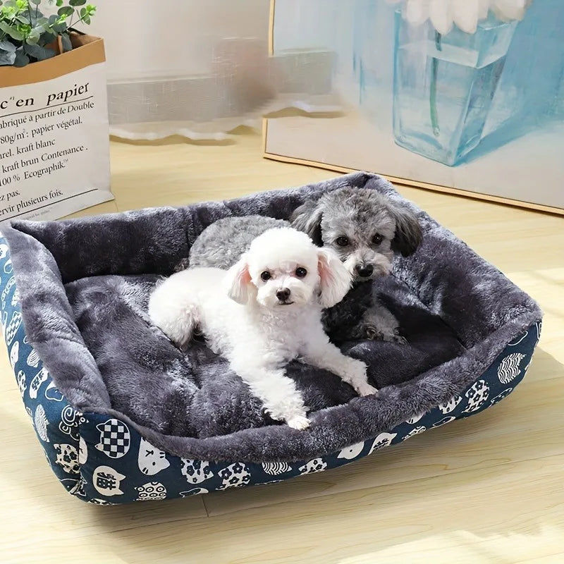 XL Blue Pet Dog Bed Sofa Mat
